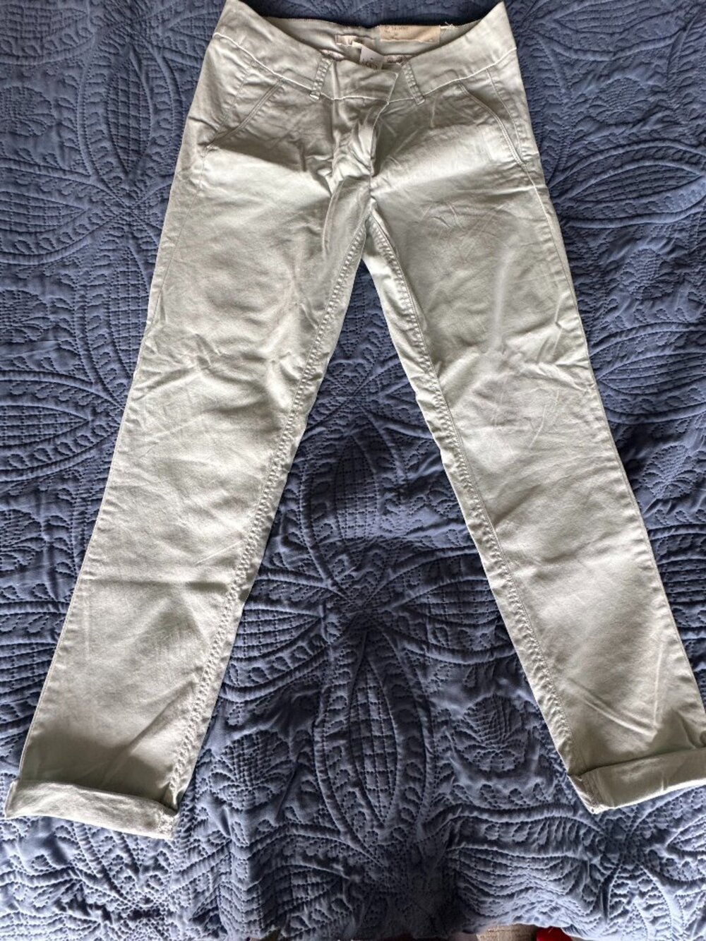 SALE! Loft Tall 6T Marisa Chinos Pale Blue NWT